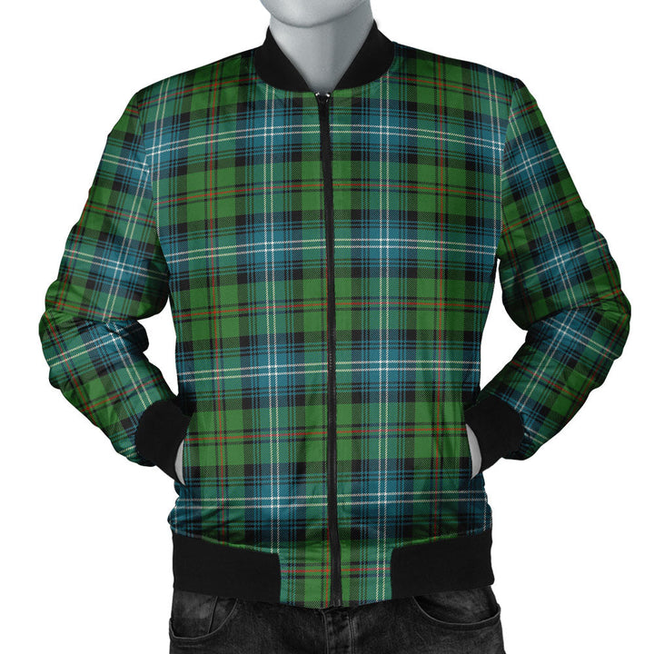 Urquhart Ancient Clan Badge Tartan Bomber Jacket