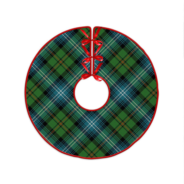 Urquhart Ancient Clan Badge Tartan Christmas Tree Skirt