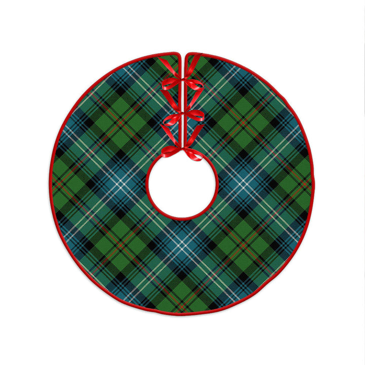 Urquhart Ancient Clan Badge Tartan Christmas Tree Skirt