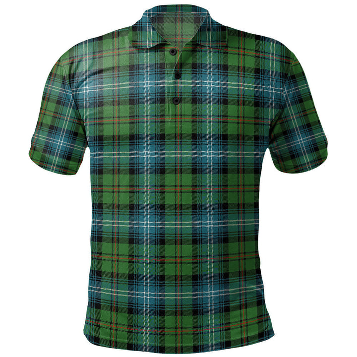 Urquhart Ancient Clan Badge Tartan Polo Shirt