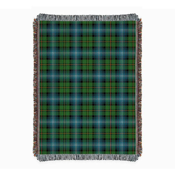 Urquhart Ancient Clan Badge Tartan Woven Blanket