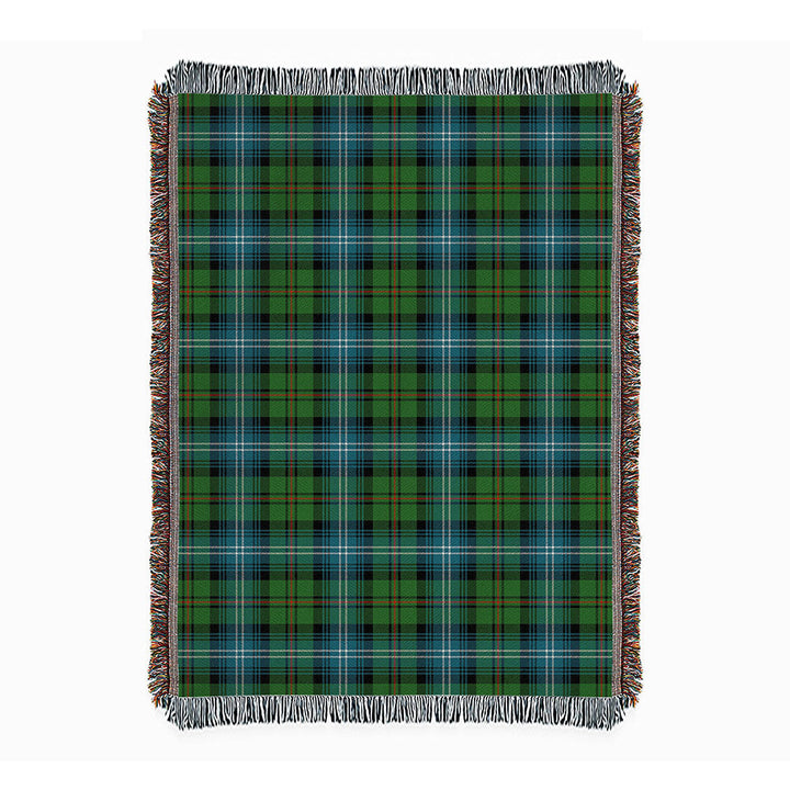 Urquhart Ancient Clan Badge Tartan Woven Blanket