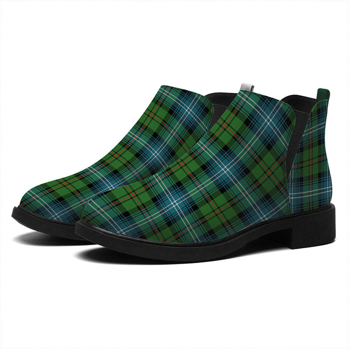 Urquhart Ancient Tartan Flat Ankle Boots