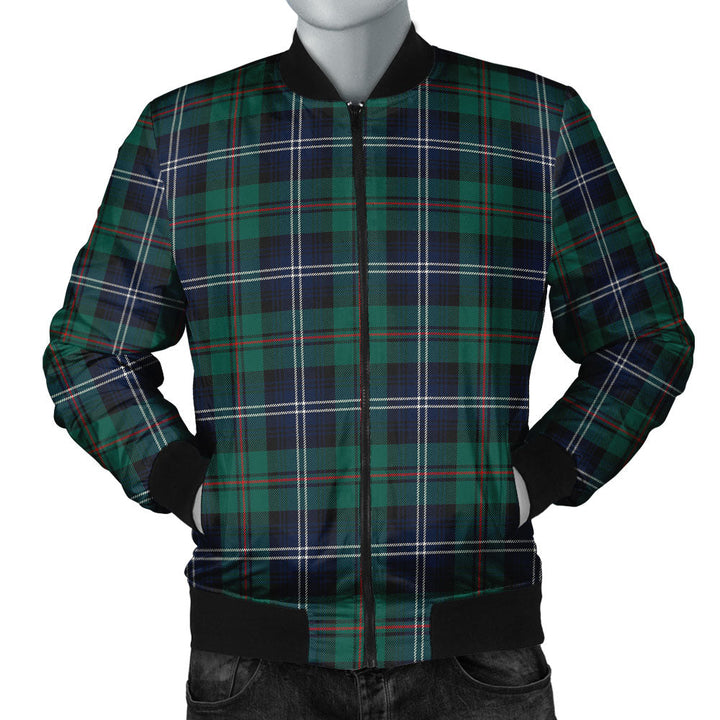 Urquhart Modern Clan Badge Tartan Bomber Jacket