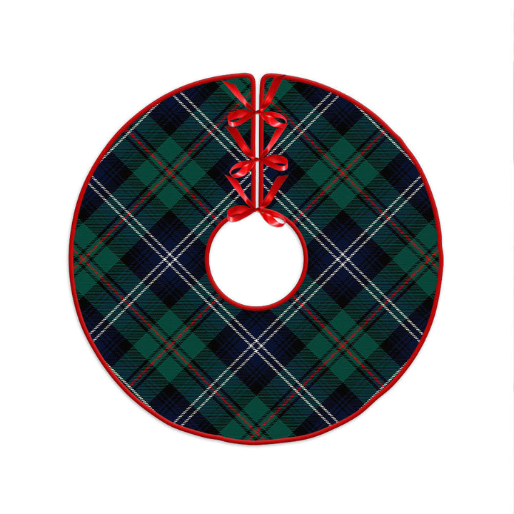 Urquhart Modern Clan Badge Tartan Christmas Tree Skirt