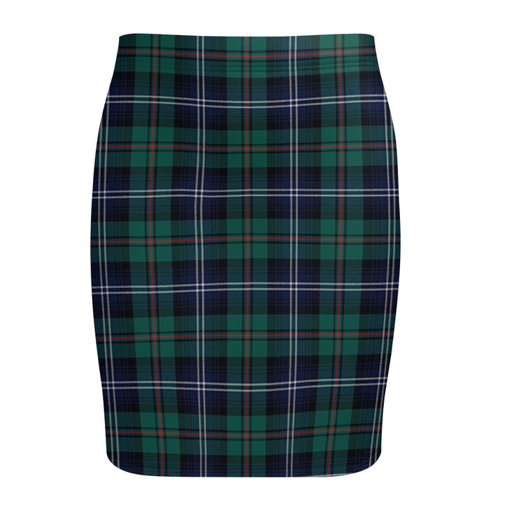 Urquhart Modern Tartan Fitted Skirt