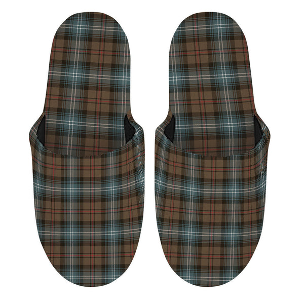 Urquhart Weathered Clan Badge Tartan Mop Slippers