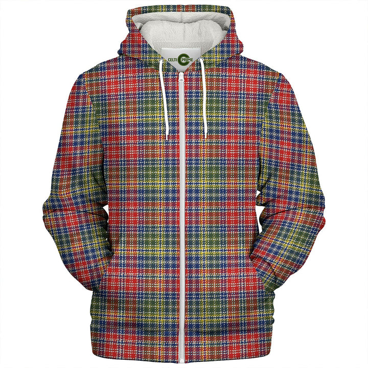Waggrall Modern Tartan Sherpa Hoodie