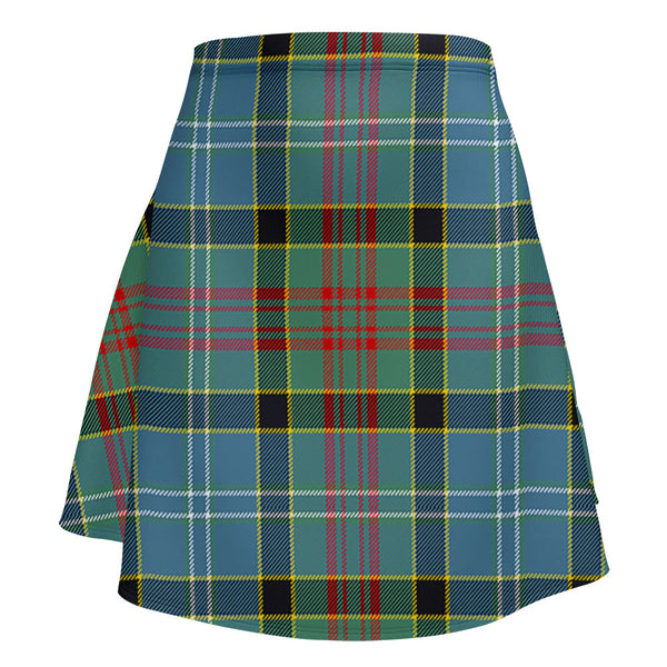 Walkinshaw Clan Badge Tartan Flared Skirt