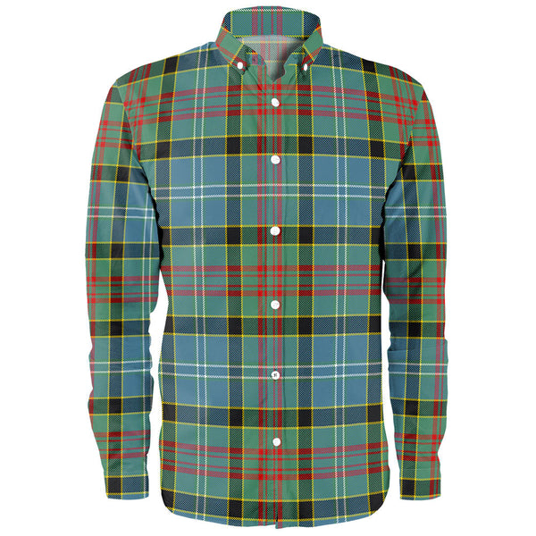 Walkinshaw Clan Badge Tartan Long Sleeve Shirt