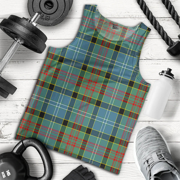 Walkinshaw Clan Badge Tartan Men Tank Top
