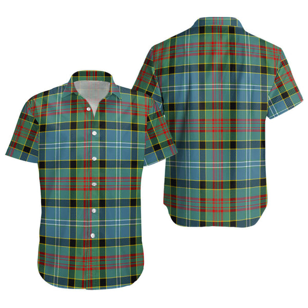 Walkinshaw Clan Badge Tartan Short Sleeve Shirt