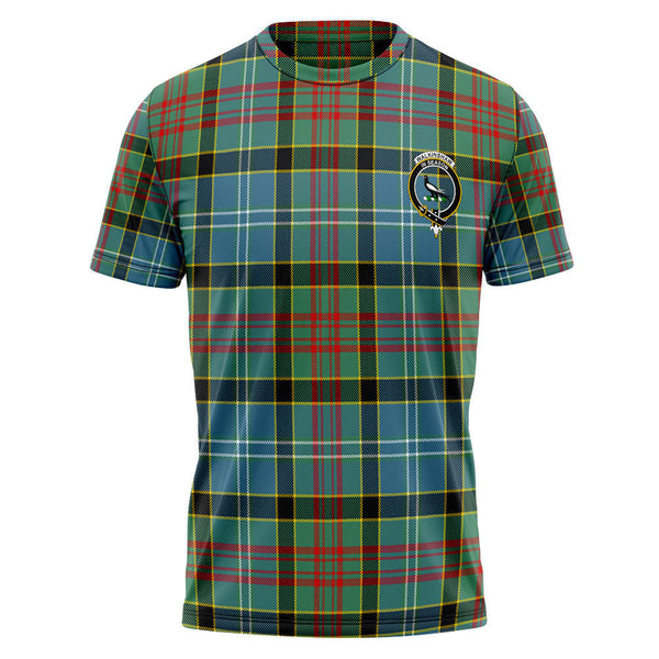 Walkinshaw Clan Badge Tartan T-Shirt