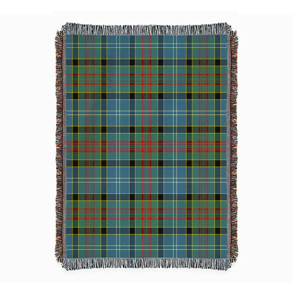 Walkinshaw Clan Badge Tartan Woven Blanket
