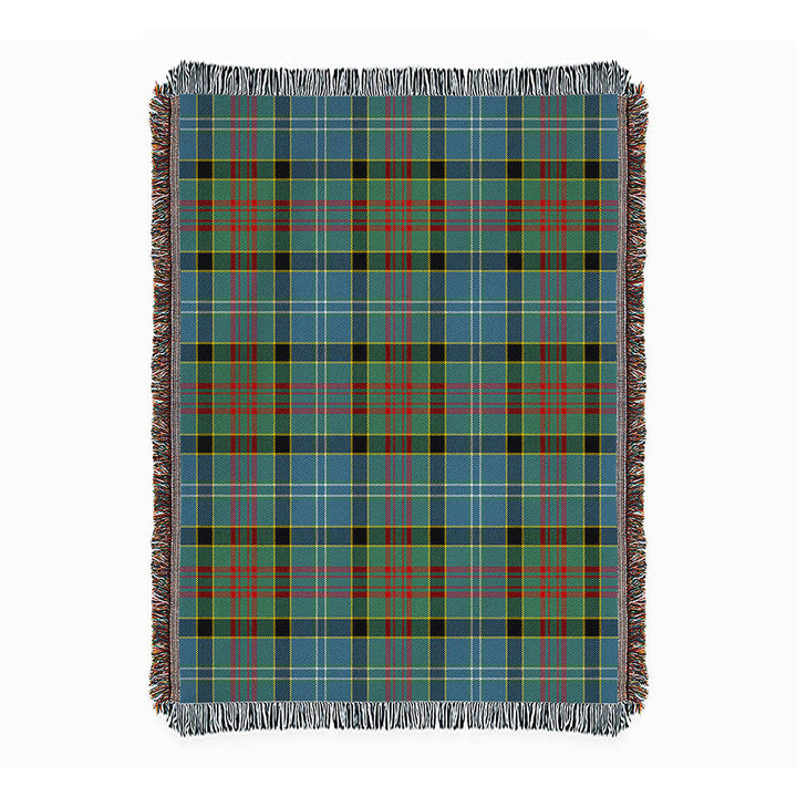 Walkinshaw Clan Badge Tartan Woven Blanket