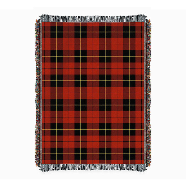 Wallace (Wallas) Ancient Clan Badge Tartan Woven Blanket