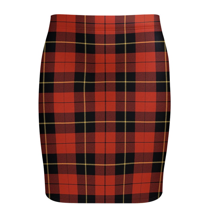 Wallace (Wallas) Ancient Tartan Fitted Skirt