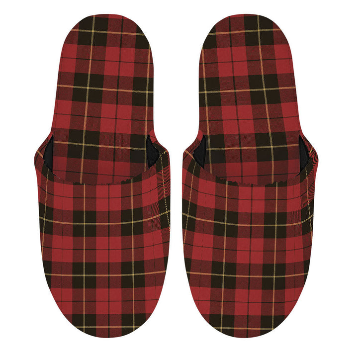 Wallace (Wallas) Weathered Clan Badge Tartan Mop Slippers