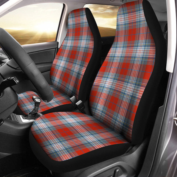 Warden Ancient Clan Badge Tartan Car Seat Covers