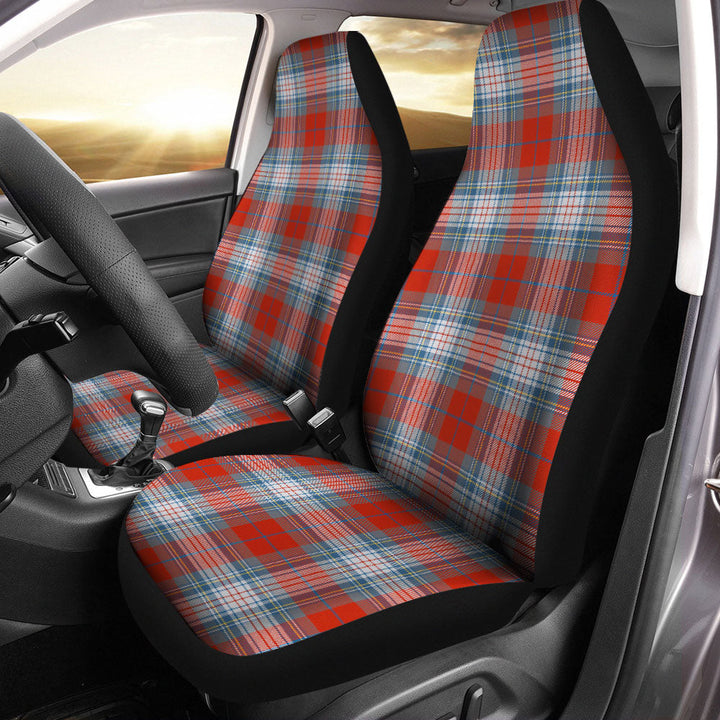 Warden Ancient Clan Badge Tartan Car Seat Covers