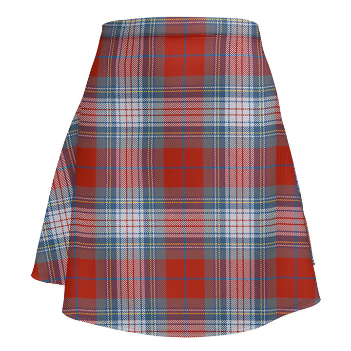 Warden Ancient Clan Badge Tartan Flared Skirt