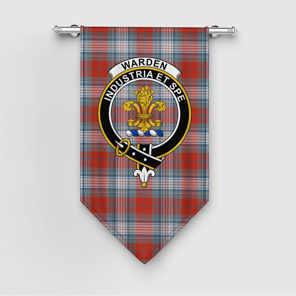 Warden Ancient Clan Badge Tartan Gonfalon