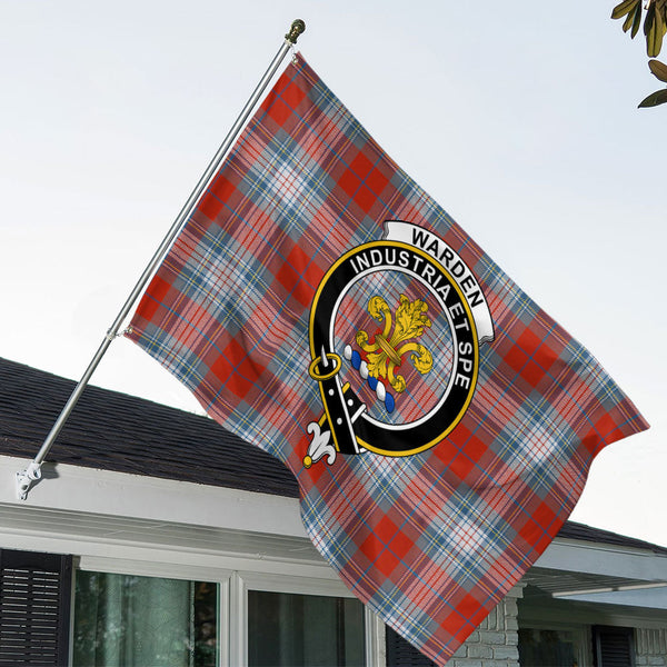 Warden Ancient Clan Badge Tartan House Flag