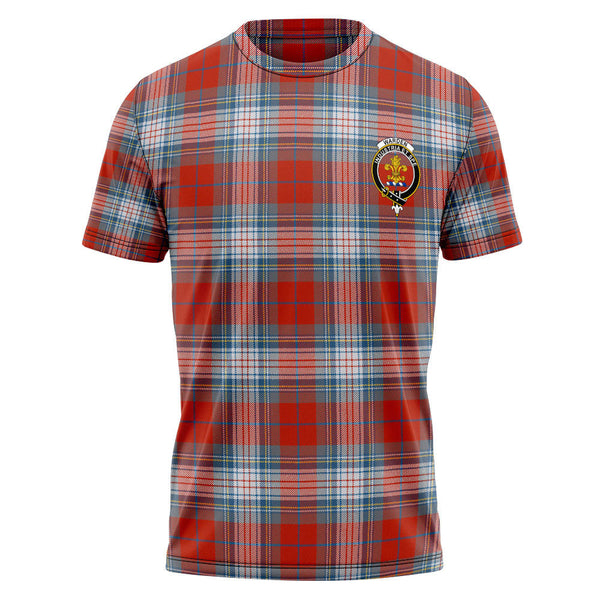 Warden Ancient Clan Badge Tartan T-Shirt