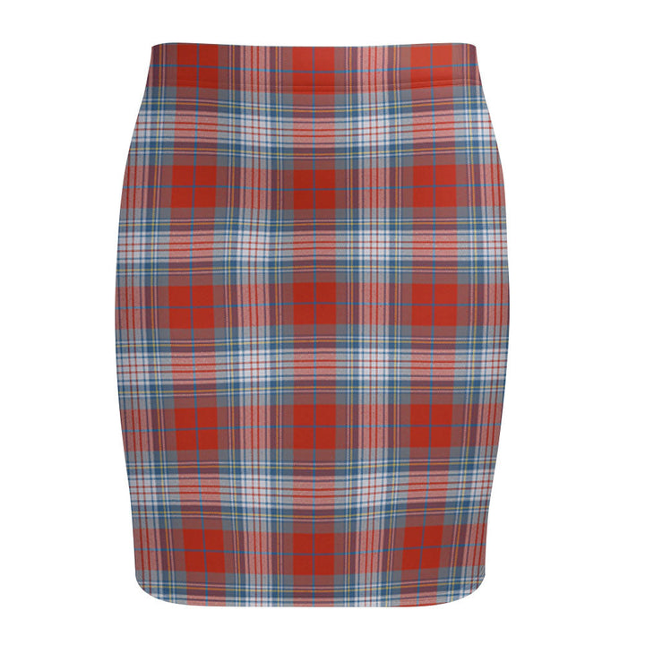 Warden Ancient Tartan Fitted Skirt
