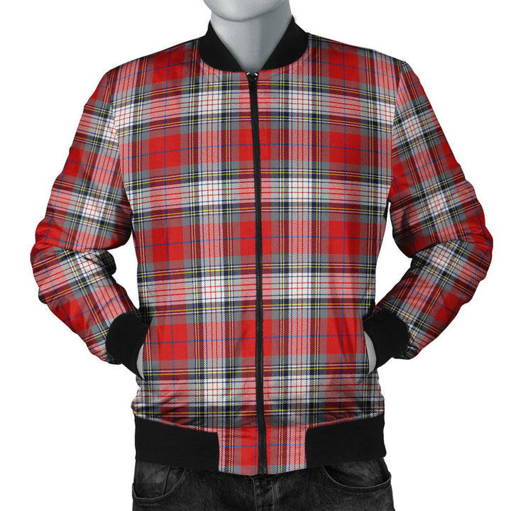 Warden Modern Clan Badge Tartan Bomber Jacket