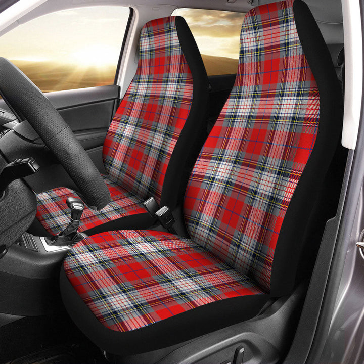 Warden Modern Clan Badge Tartan Car Seat Covers
