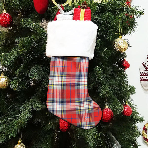 Warden Modern Clan Badge Tartan Christmas Stocking