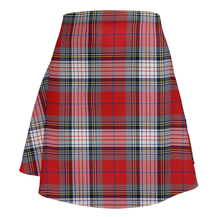 Warden Modern Clan Badge Tartan Flared Skirt