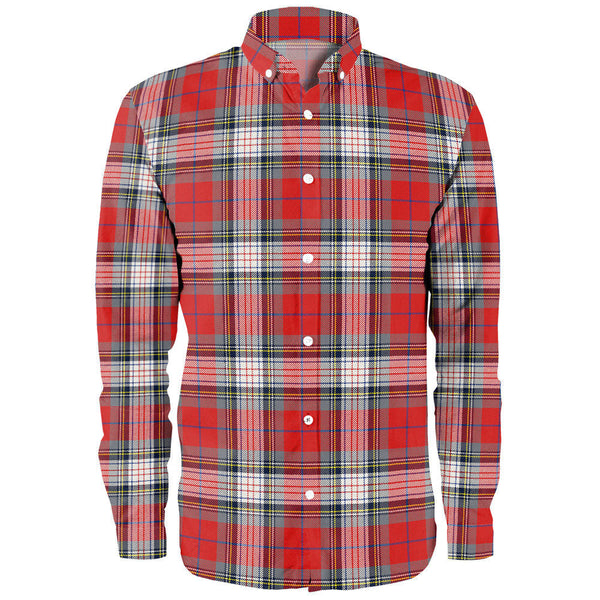 Warden Modern Clan Badge Tartan Long Sleeve Shirt