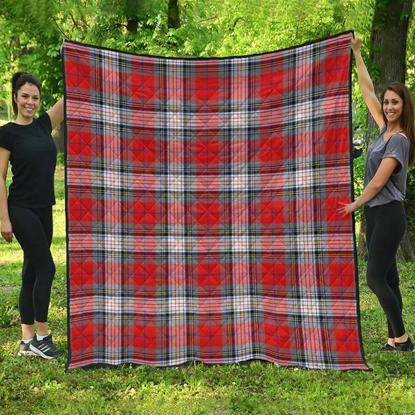Warden Modern Clan Badge Tartan Premium Quilt