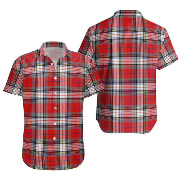 Warden Modern Clan Badge Tartan Short Sleeve Shirt