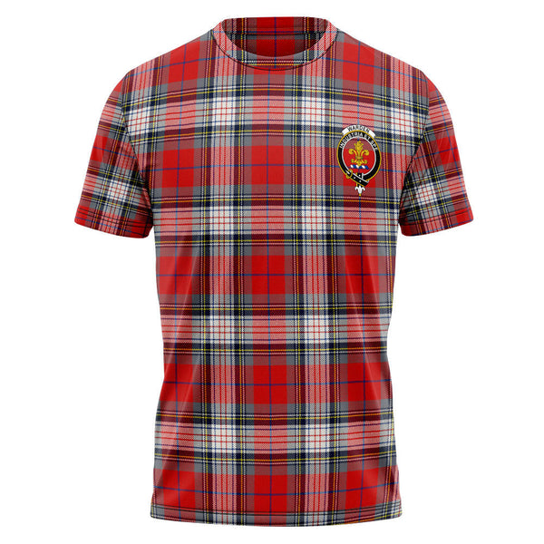 Warden Modern Clan Badge Tartan T-Shirt