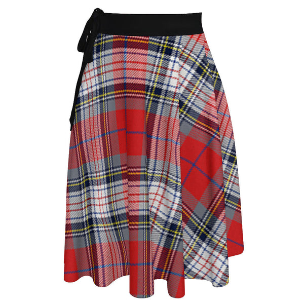 Warden Modern Tartan Wrap Skirt