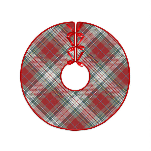 Warden Weathered Clan Badge Tartan Christmas Tree Skirt