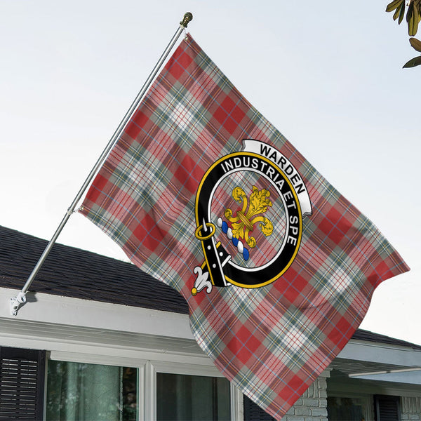 Warden Weathered Clan Badge Tartan House Flag