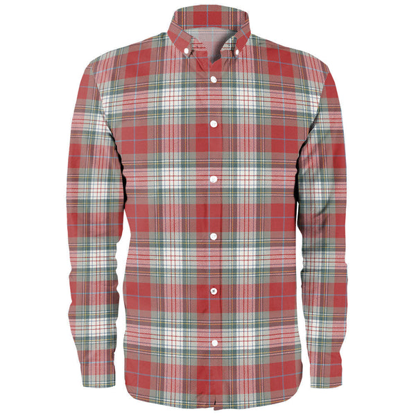 Warden Weathered Clan Badge Tartan Long Sleeve Shirt