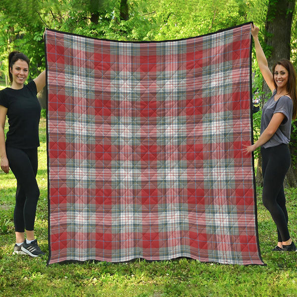Warden Weathered Clan Badge Tartan Premium Quilt