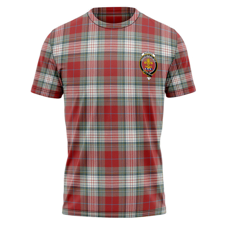 Warden Weathered Clan Badge Tartan T-Shirt