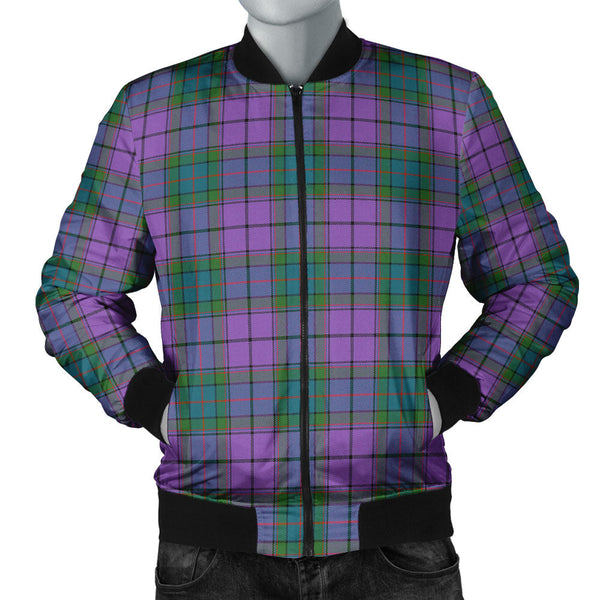 Wardlaw Ancient Clan Badge Tartan Bomber Jacket