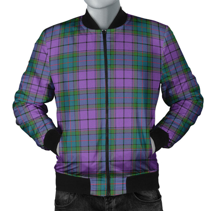 Wardlaw Ancient Clan Badge Tartan Bomber Jacket