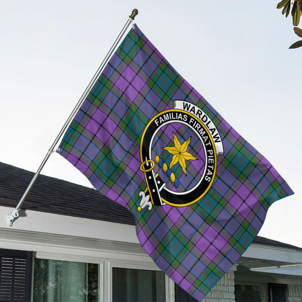 Wardlaw Ancient Clan Badge Tartan House Flag