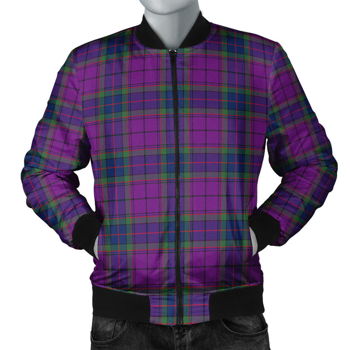 Wardlaw Modern Clan Badge Tartan Bomber Jacket