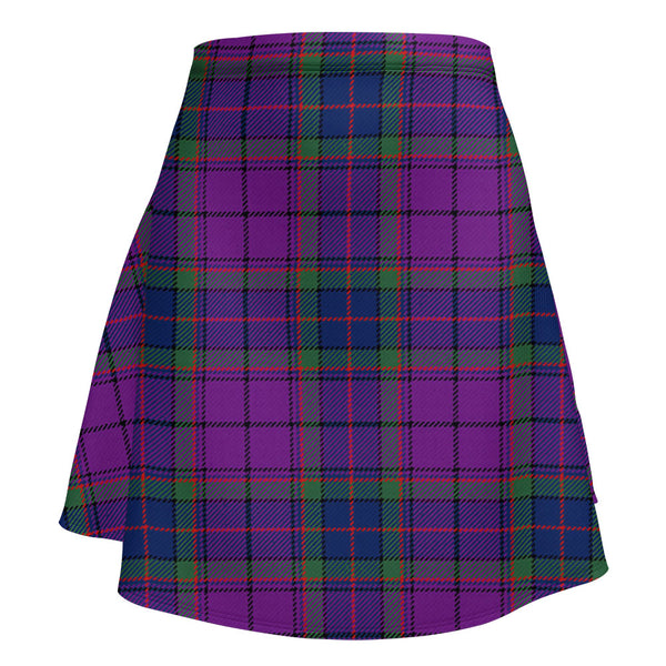 Wardlaw Modern Clan Badge Tartan Flared Skirt