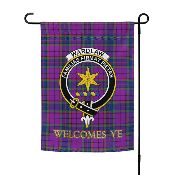 Wardlaw Modern Clan Badge Tartan Garden Flag