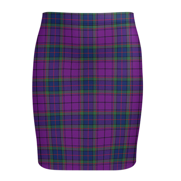 Wardlaw Modern Tartan Fitted Skirt